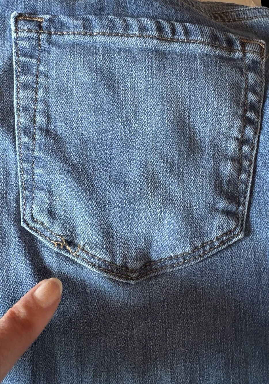 Isabel Maternity Jeggings Womens 6/28R Blue Stretch Denim Pull On - Picture 8 of 8